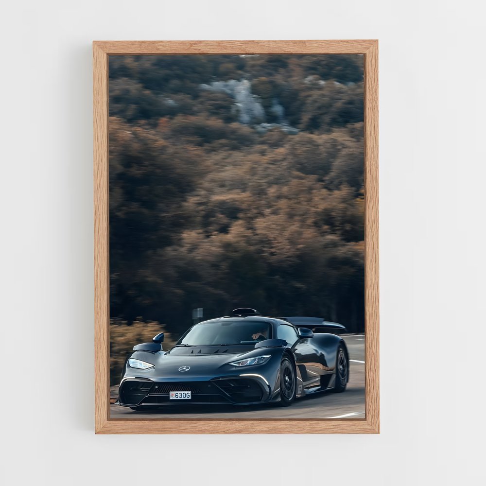 Poster Hyperdrive AMG – affiche Mercedes (vue 4)
